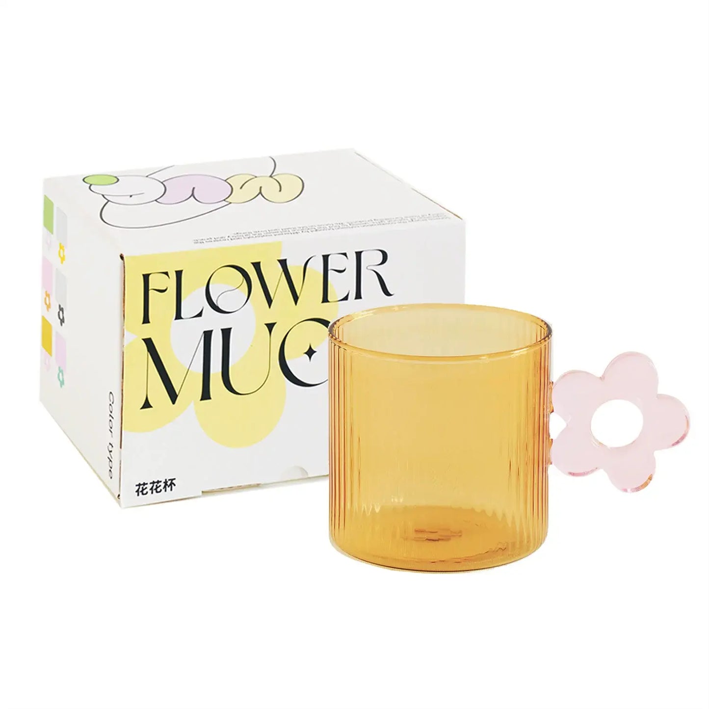 Sunflower Glass Cup - Velart Home