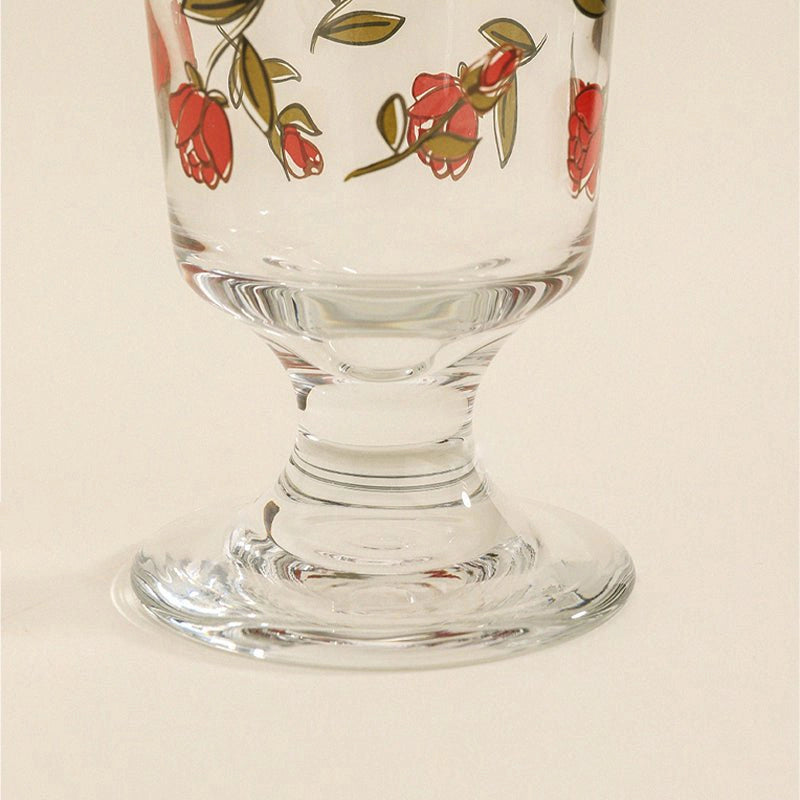 Vintage Flower Stemware - Velart Home