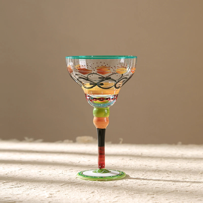 Painted Margaret Stemware - Velart Home