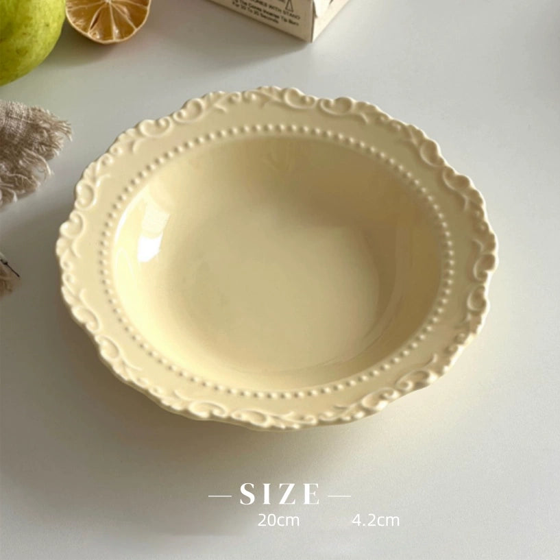 Baroque Relief Plate - Velart Home