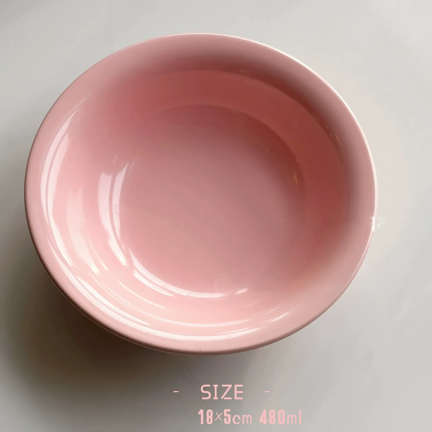 Simple Solid Color Plate And Bowl - Velart Home