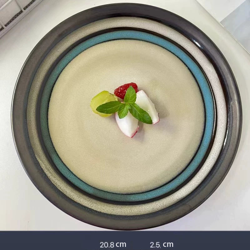 Underglaze Relief Plate - Velart Home