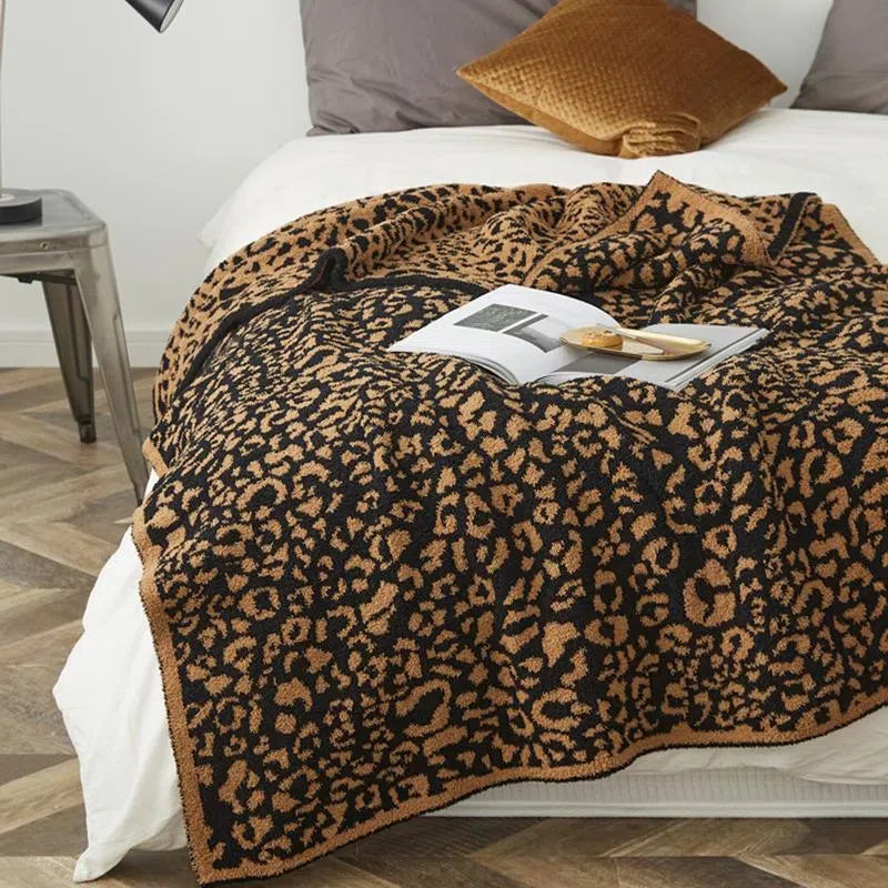 Blanket - Leopard Print - Velart Home