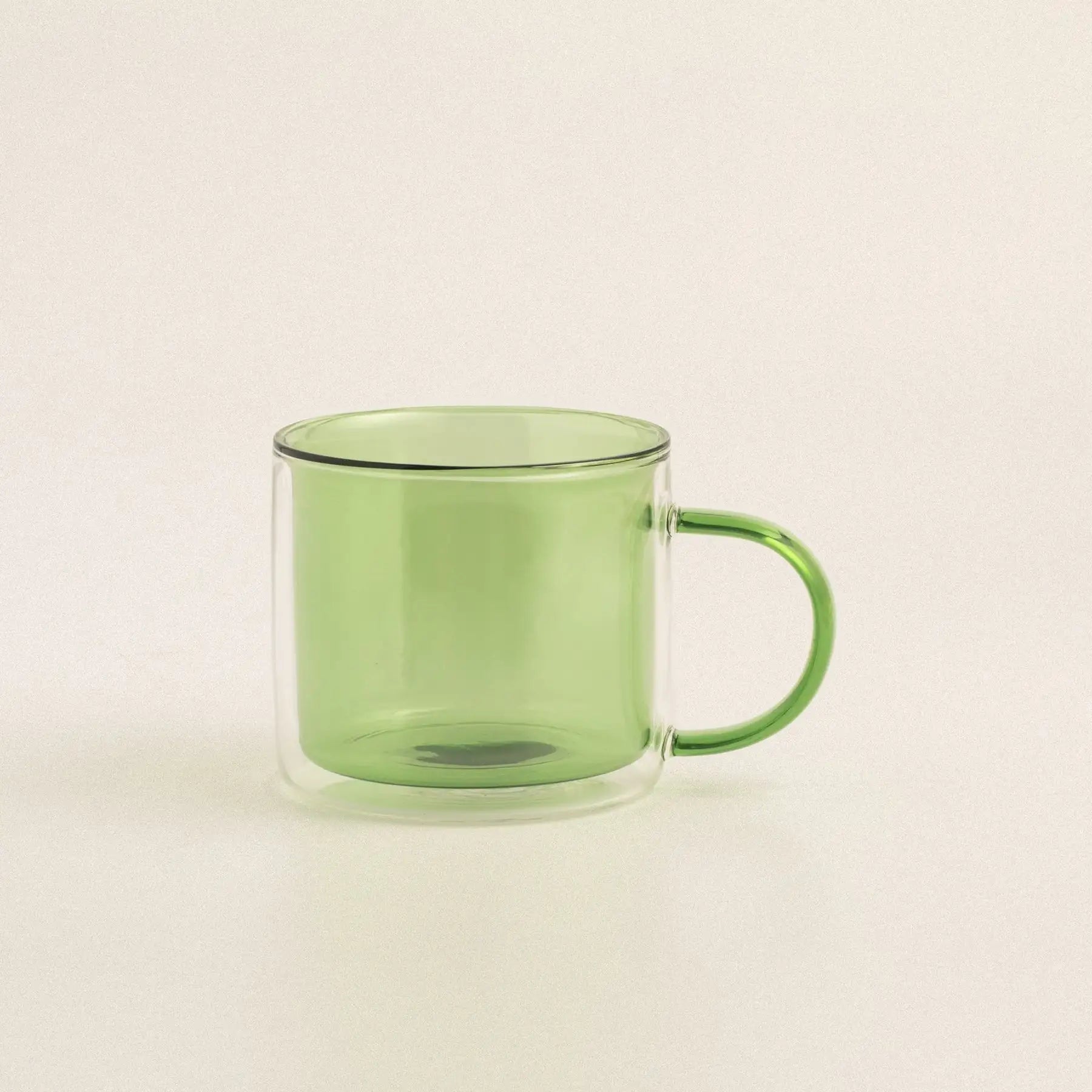 Morden Double Layer Colored Glass Mug - Velart Home