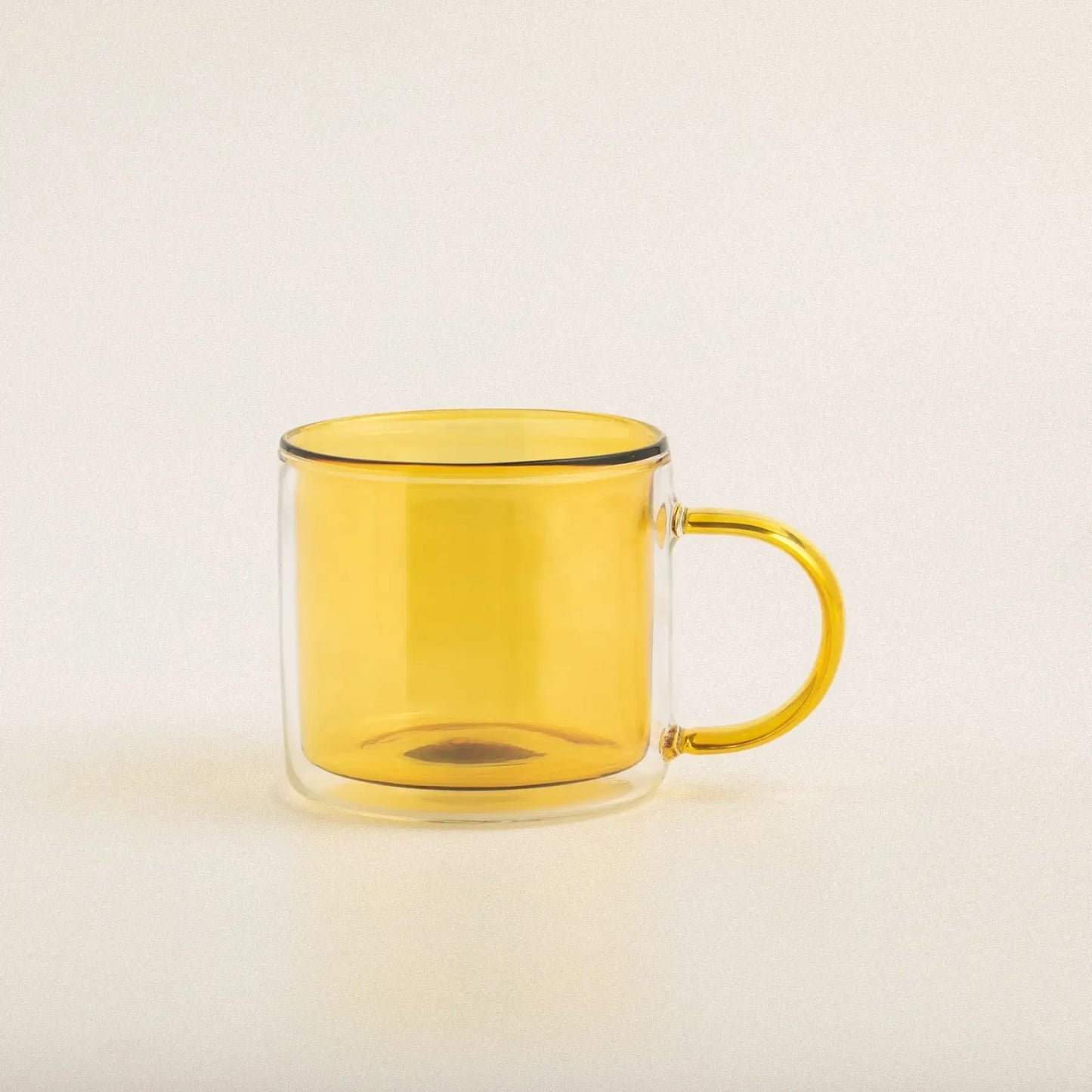 Morden Double Layer Colored Glass Mug - Velart Home