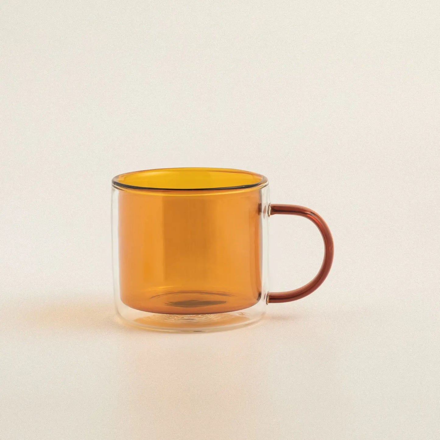 Morden Double Layer Colored Glass Mug - Velart Home