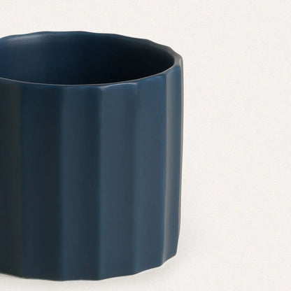 Vertical Stripe Solid Color Big Ear Mug - Velart Home