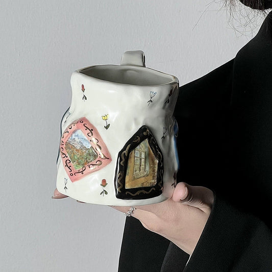 Hand-Painted Weird Mug - Velart Home