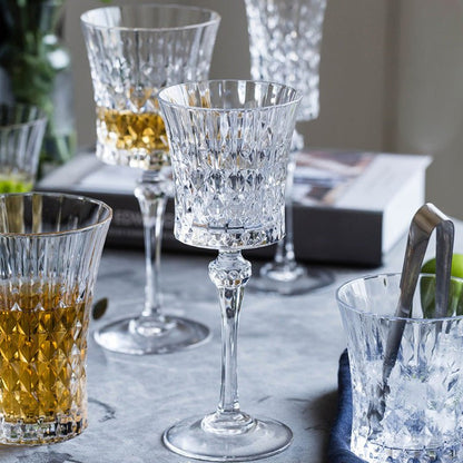 Diamond Crystal Stemware - Velart Home
