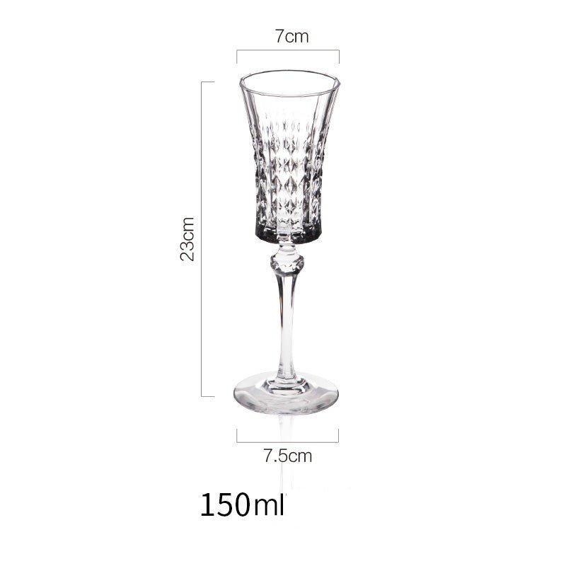 Diamond Crystal Stemware - Velart Home