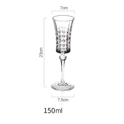 Diamond Crystal Stemware - Velart Home