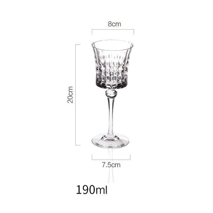 Diamond Crystal Stemware - Velart Home