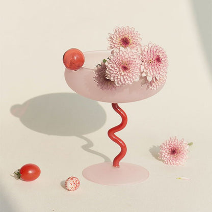 Macaron Frosted Stemware - Velart Home