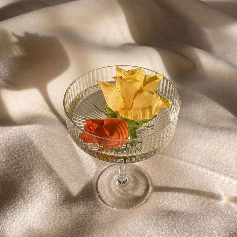 Multicolored Straight Edges Dessert Cup - Velart Home