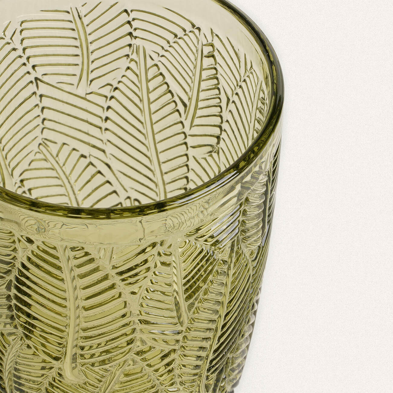 Leaf Embossed Stemware - Velart Home