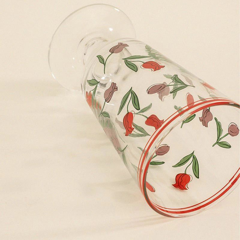 Vintage Flower Stemware - Velart Home
