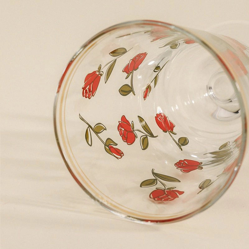 Vintage Flower Stemware - Velart Home