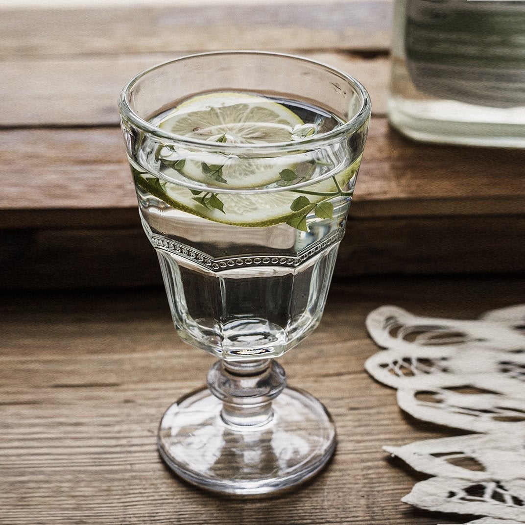 Classic Embossed Light Stemware - Velart Home