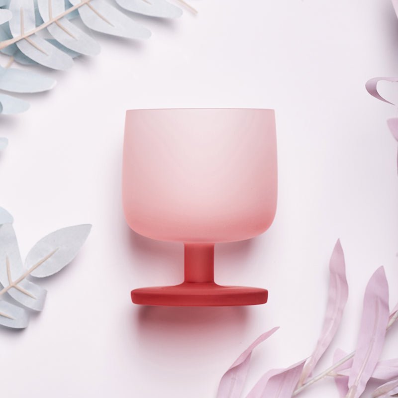 Simple Stemware In Candy Color - Velart Home