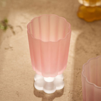 Colored Frosted Glass Cup - Velart Home