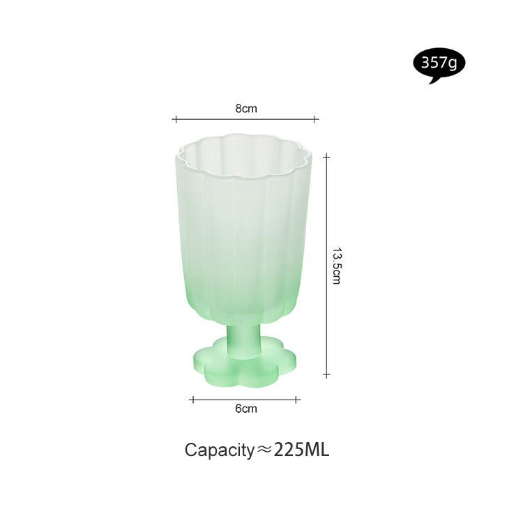 Colored Frosted Glass Cup - Velart Home