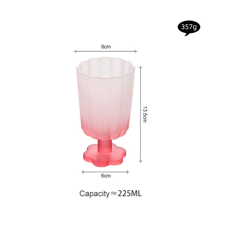 Colored Frosted Glass Cup - Velart Home