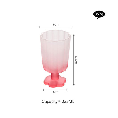 Colored Frosted Glass Cup - Velart Home