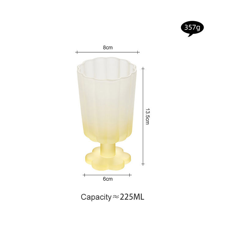 Colored Frosted Glass Cup - Velart Home
