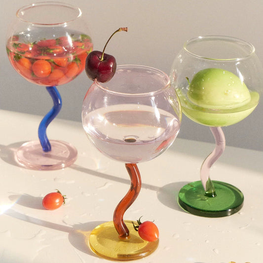 Bubble Mug Colorful Goblet - Velart Home