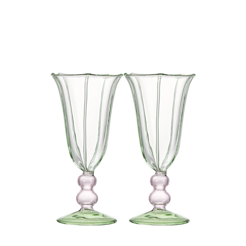 Beaded Drooping - String Mulled Wine Stemware - Velart Home