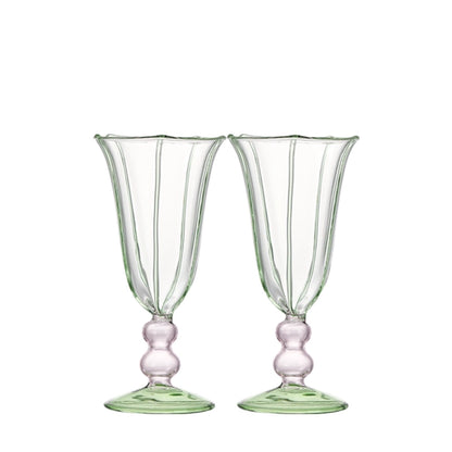 Beaded Drooping - String Mulled Wine Stemware - Velart Home