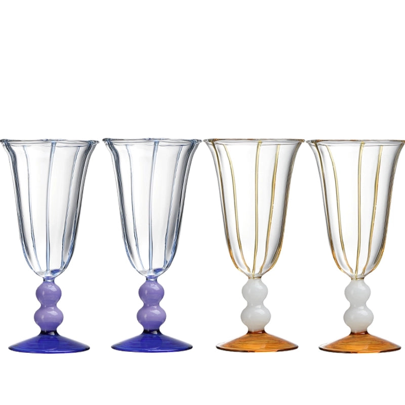 Beaded Drooping - String Mulled Wine Stemware - Velart Home