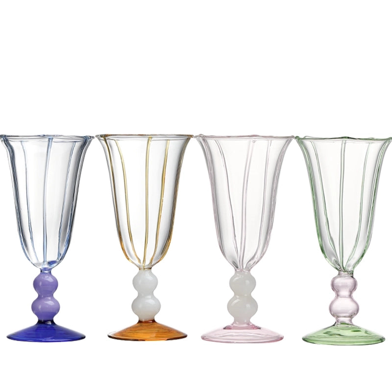 Beaded Drooping - String Mulled Wine Stemware - Velart Home