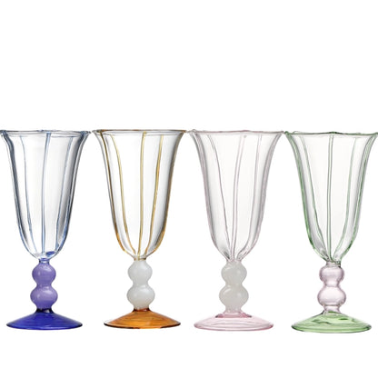 Beaded Drooping - String Mulled Wine Stemware - Velart Home