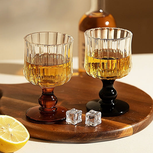 Pleated Vintage Stemware - Velart Home