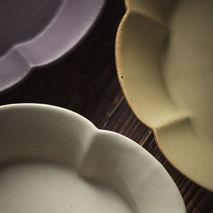 TERRACOTTA PETAL DINNER PLATE - Velart Home