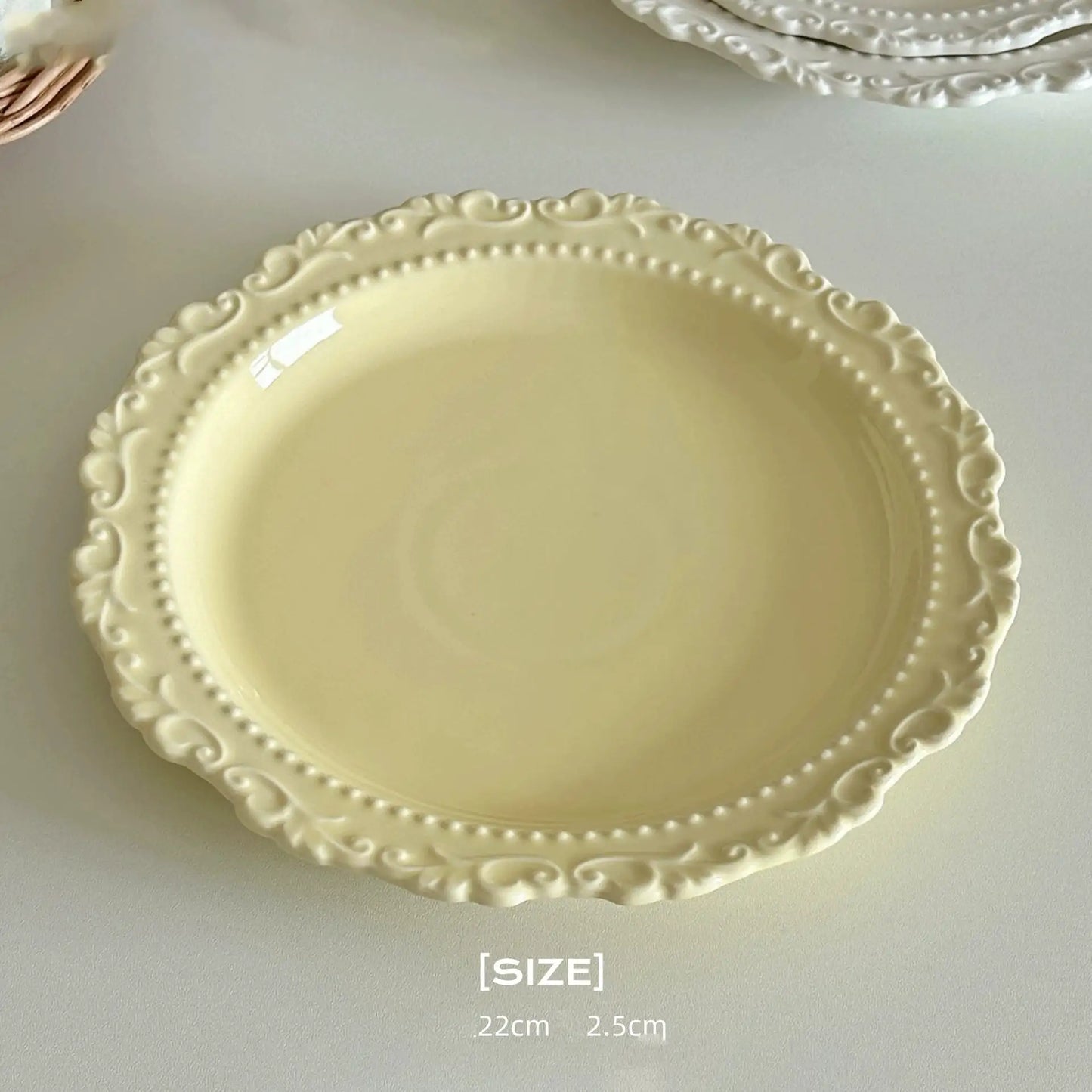 Baroque Relief Plate - Velart Home