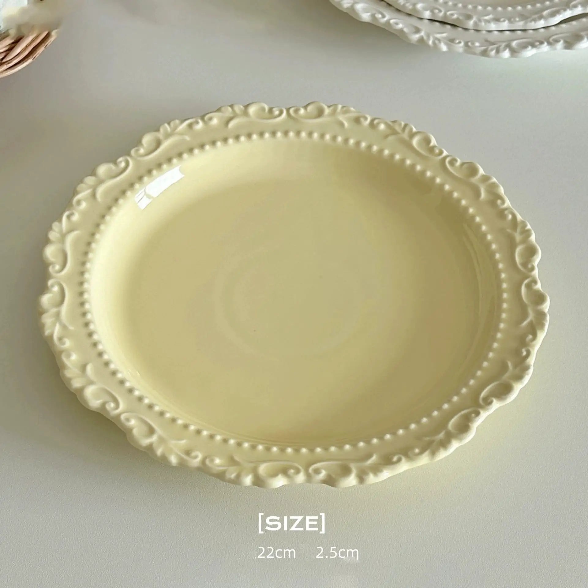 Baroque Relief Plate - Velart Home