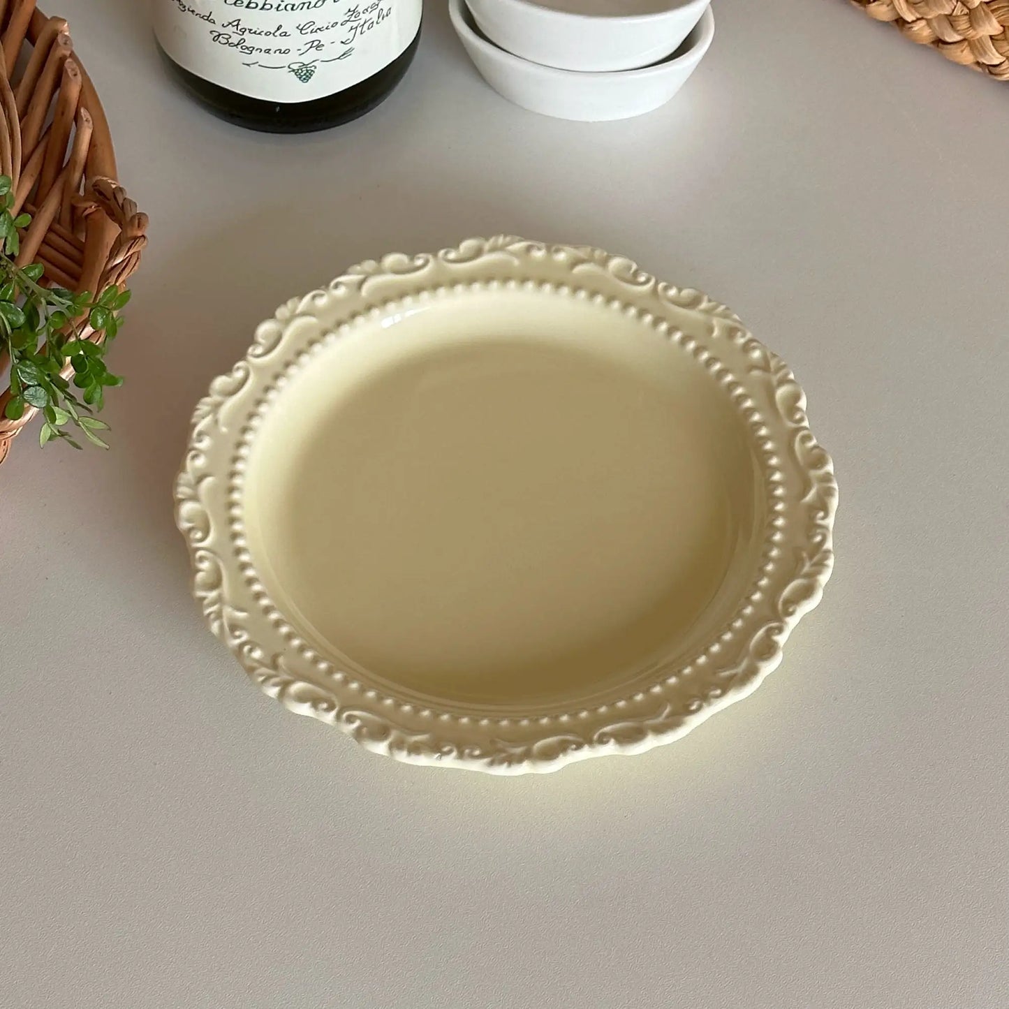 Baroque Relief Plate - Velart Home