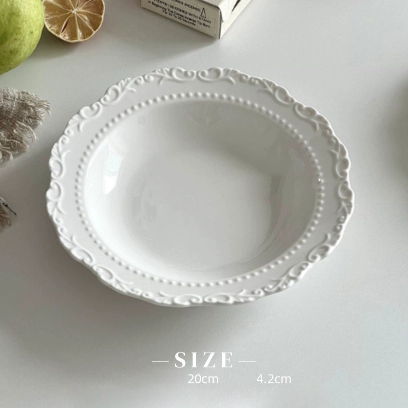 Baroque Relief Plate - Velart Home