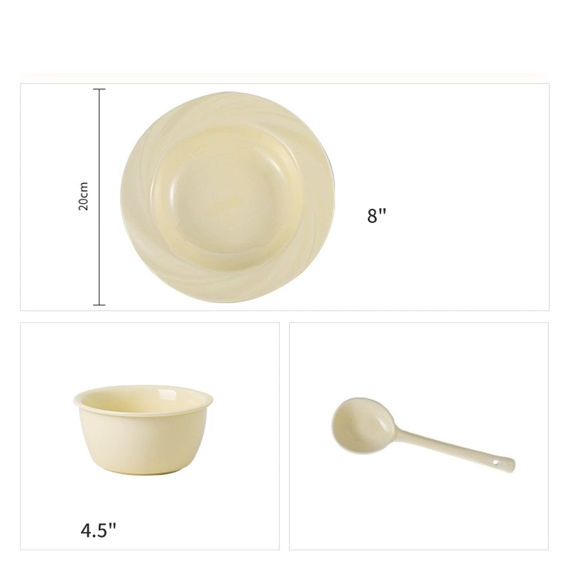 Lace Solid Color High-End Dinner Plate - Velart Home