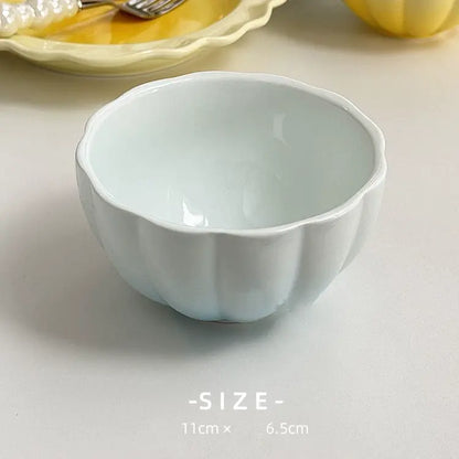 Gradient Color Lace Ceramic Dinnerware - Velart Home