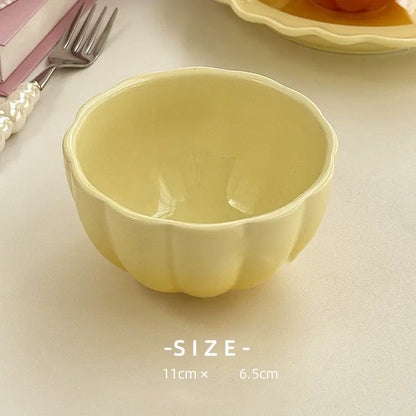 Gradient Color Lace Ceramic Dinnerware - Velart Home