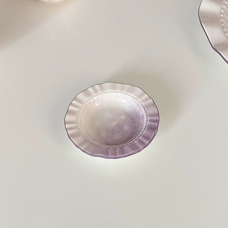 Gradient Purple Underglaze Dinnerware - Velart Home