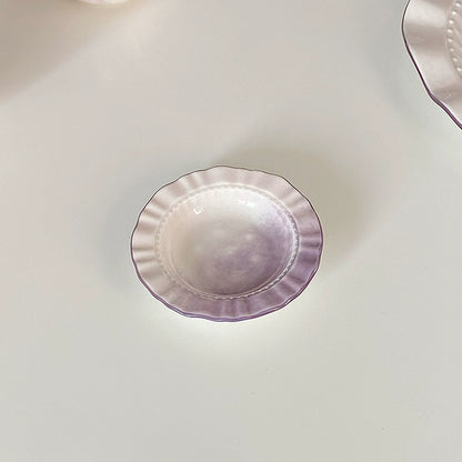 Gradient Purple Underglaze Dinnerware - Velart Home