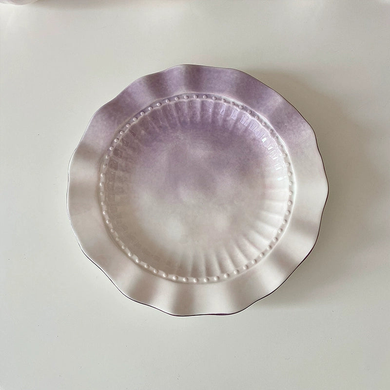 Gradient Purple Underglaze Dinnerware - Velart Home