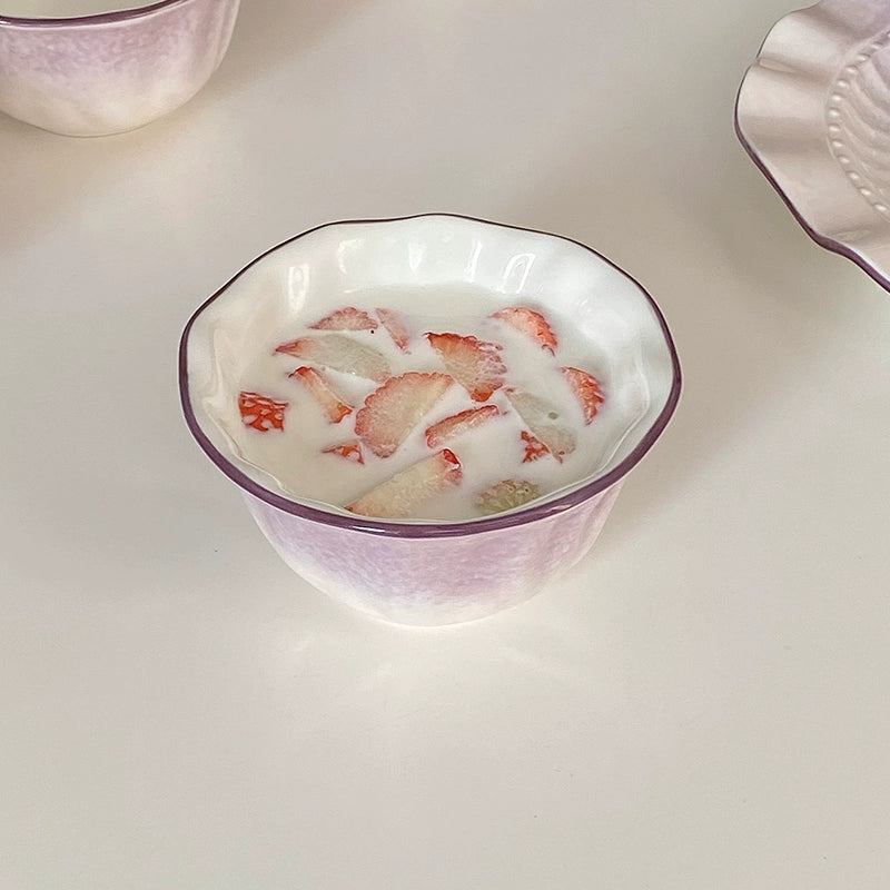 Gradient Purple Underglaze Dinnerware - Velart Home