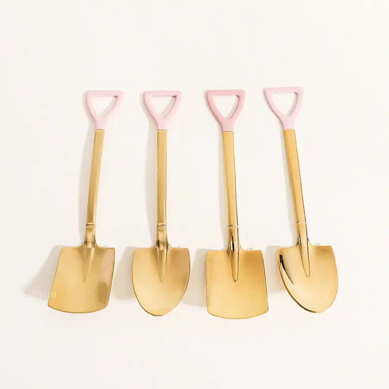 SHOVEL DESSERT SPOON 4 PCS - Velart Home