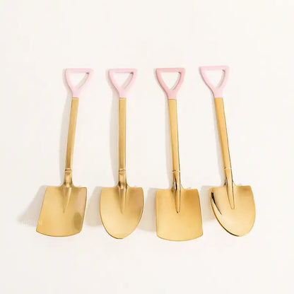 SHOVEL DESSERT SPOON 4 PCS - Velart Home
