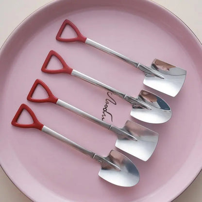 SHOVEL DESSERT SPOON 4 PCS - Velart Home